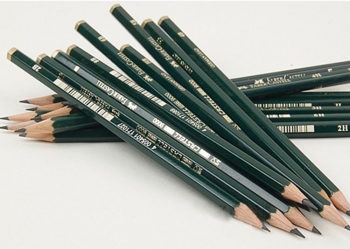 Lápis Regente B, HB, 2B, 4B e 6B Faber-Castell